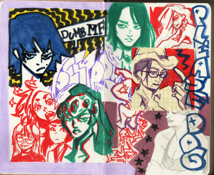 Sketchbook 2025 Spread 5