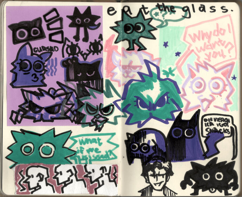 Sketchbook 2025 Spread 6