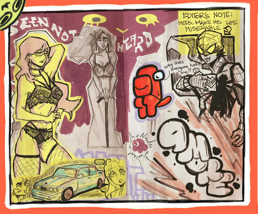 Sketchbook 2025 Spread 3