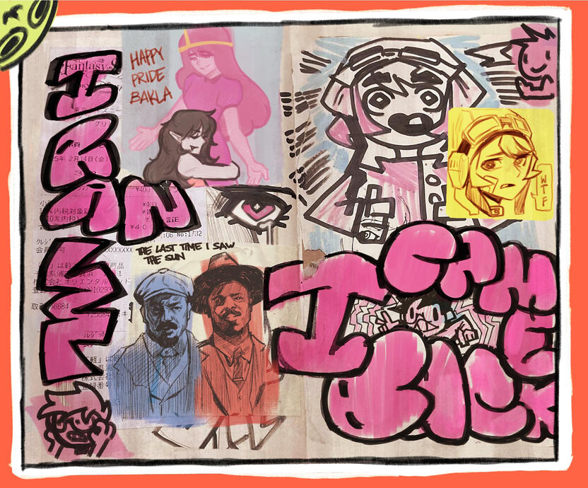 Sketchbook 2025 Spread 4